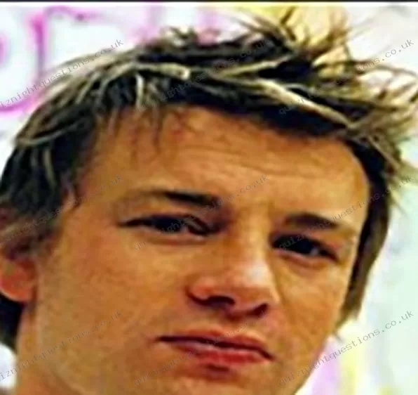 Jamie Oliver picture quiz clue