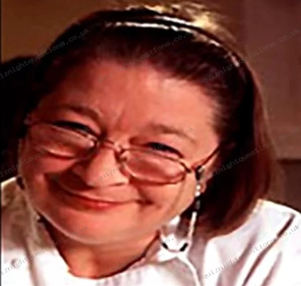 Rosemary Shrager picture quiz clue