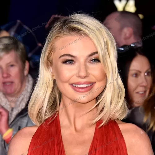 Georgia Toffolo picture quiz clue