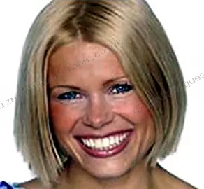 Melinda Messenger picture quiz clue