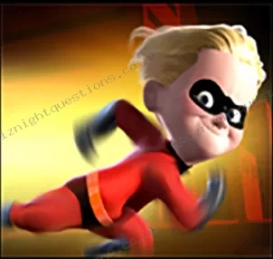 Dash Parr picture quiz clue