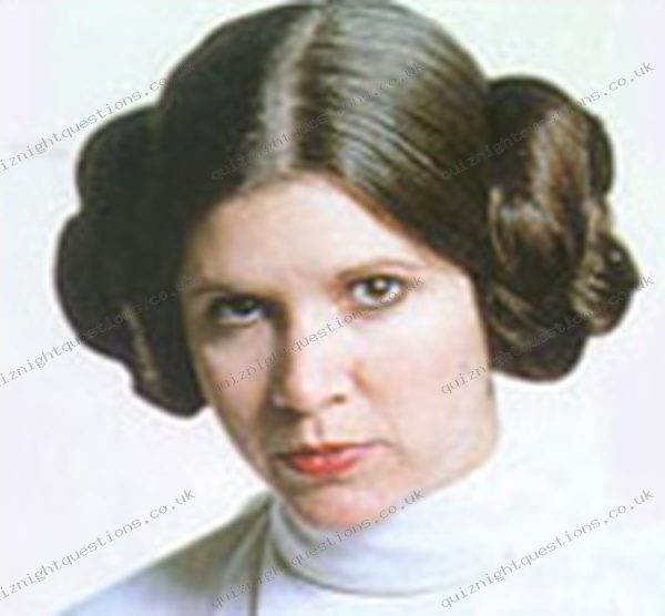 Princess Leia picture quiz clue