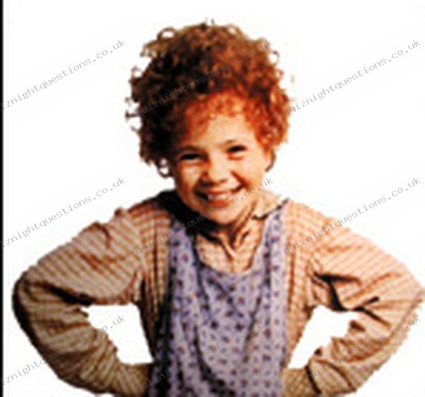 Annie picture quiz clue