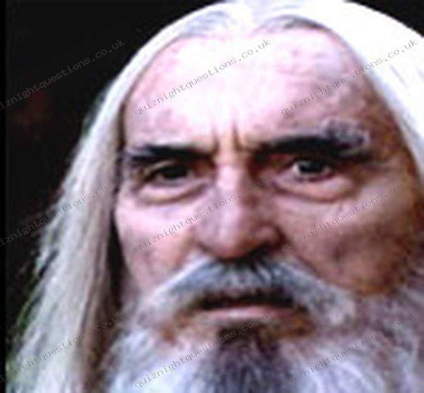 Saruman picture quiz clue
