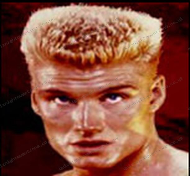 Ivan Drago picture quiz clue