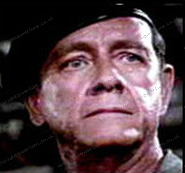 Colonel Samuel Trautman picture quiz clue