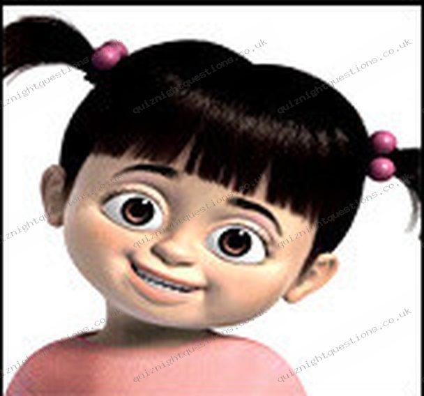 Boo picture quiz clue
