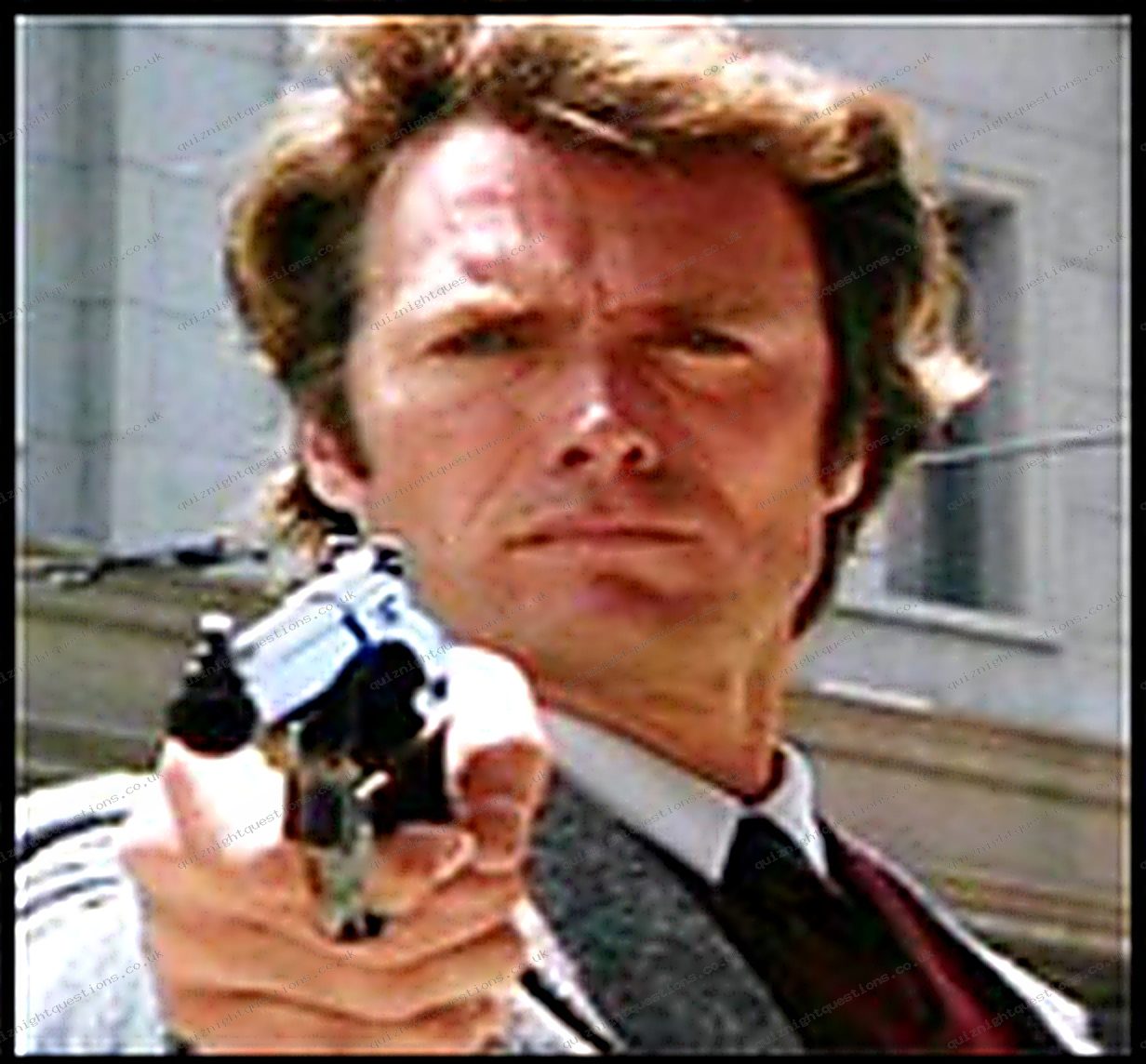 Harry Callaghan - Dirty Harry picture quiz clue