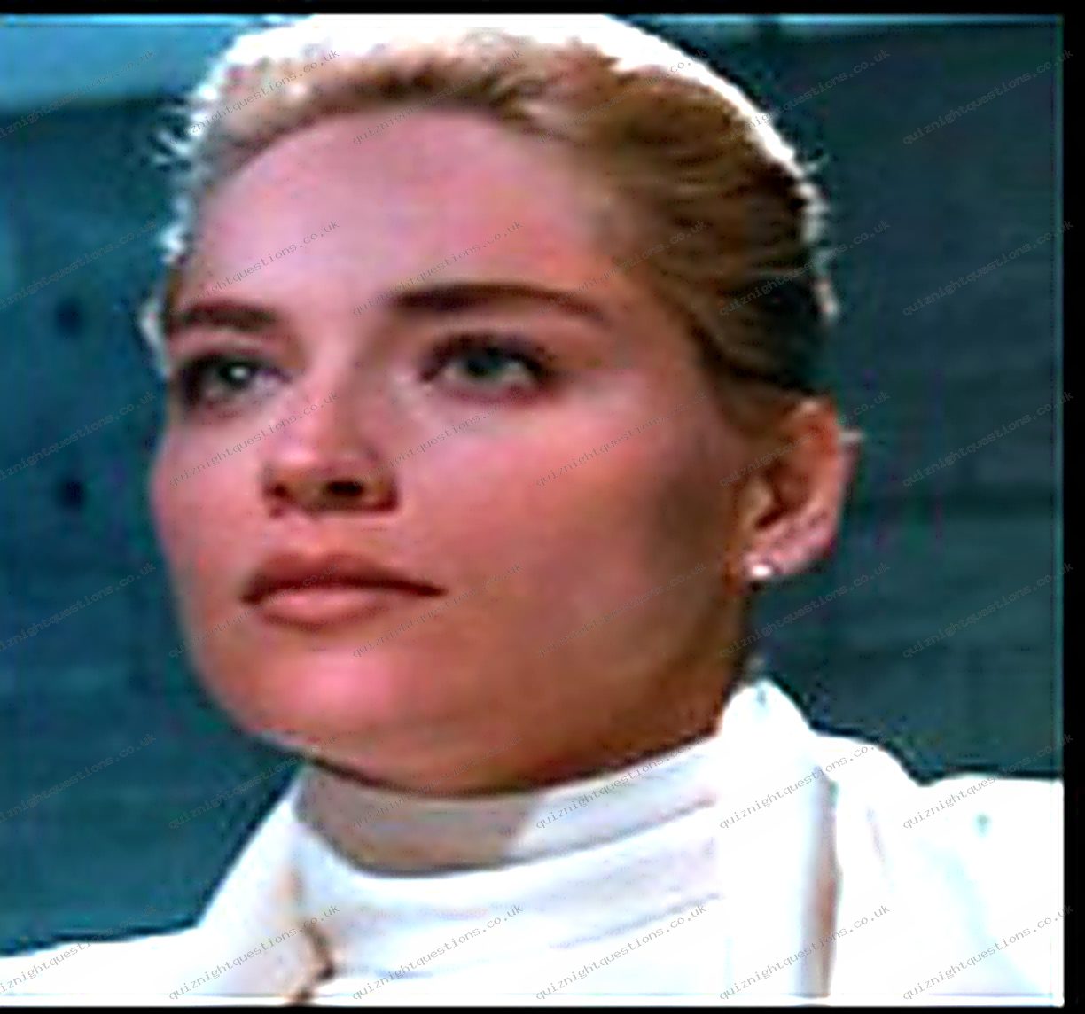 Catherine Tramell picture quiz clue