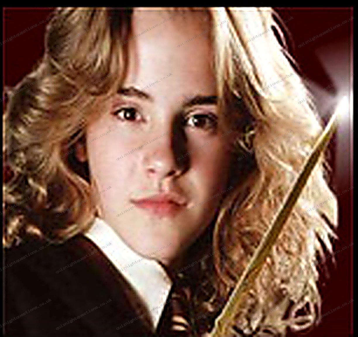 Hermione Granger picture quiz clue