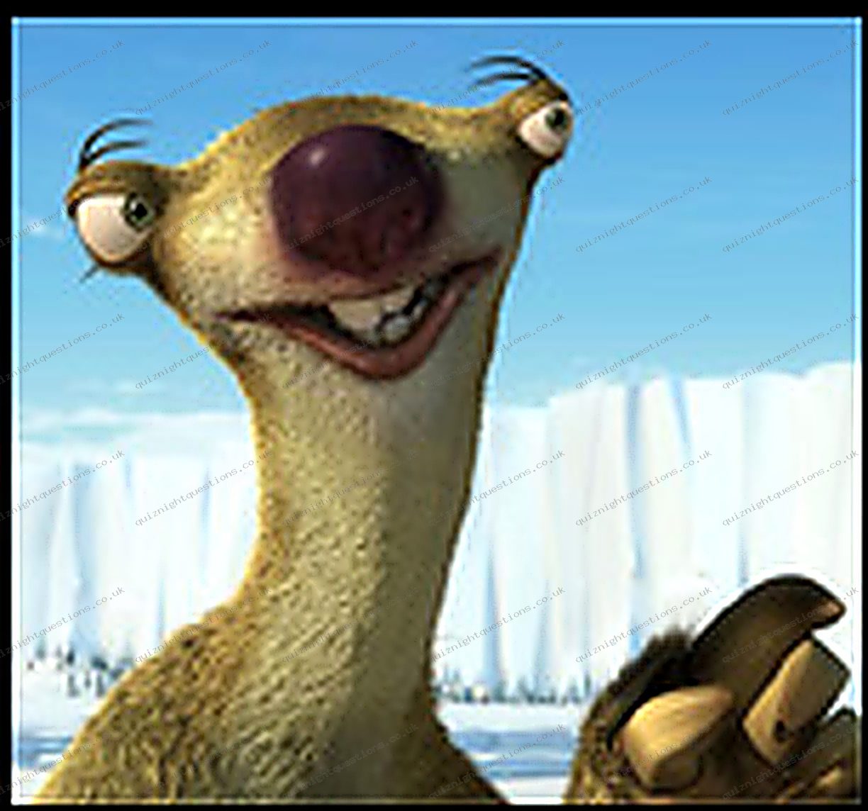 Sid picture quiz clue