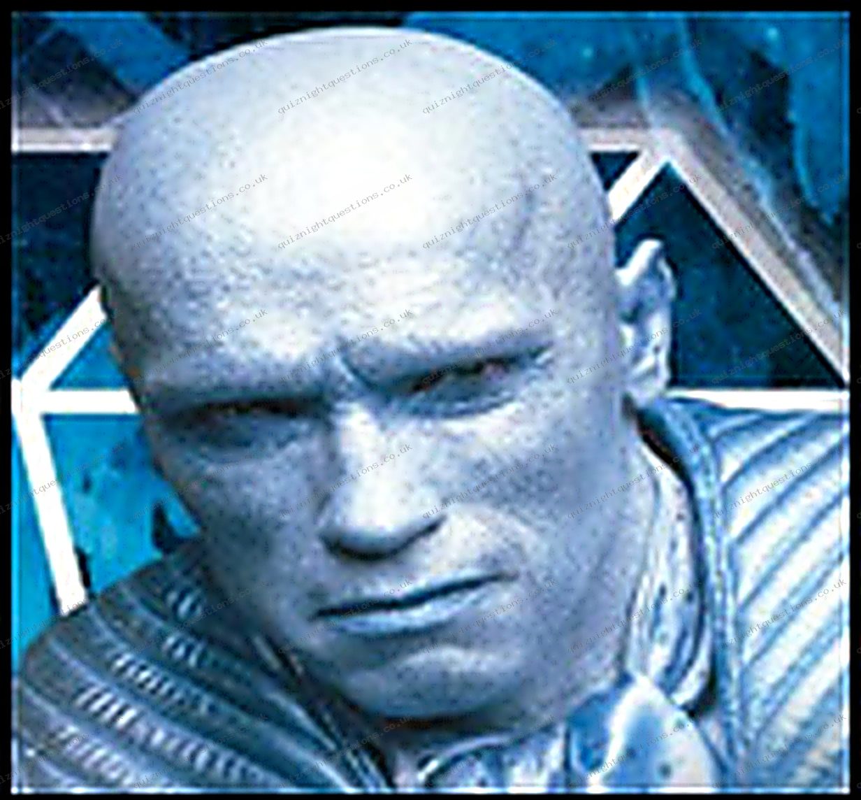 Mr Freeze picture quiz clue