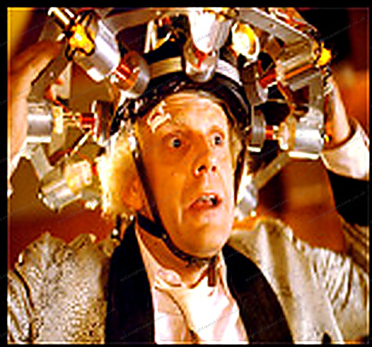 Dr Emmet Brown picture quiz clue