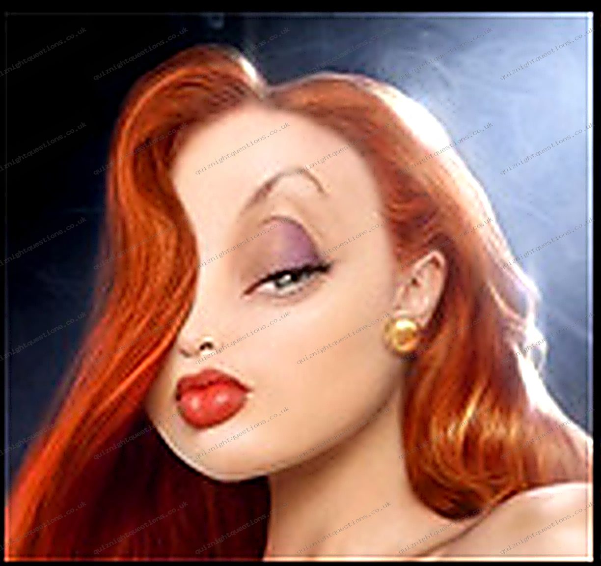 Jessica Rabbit picture quiz clue