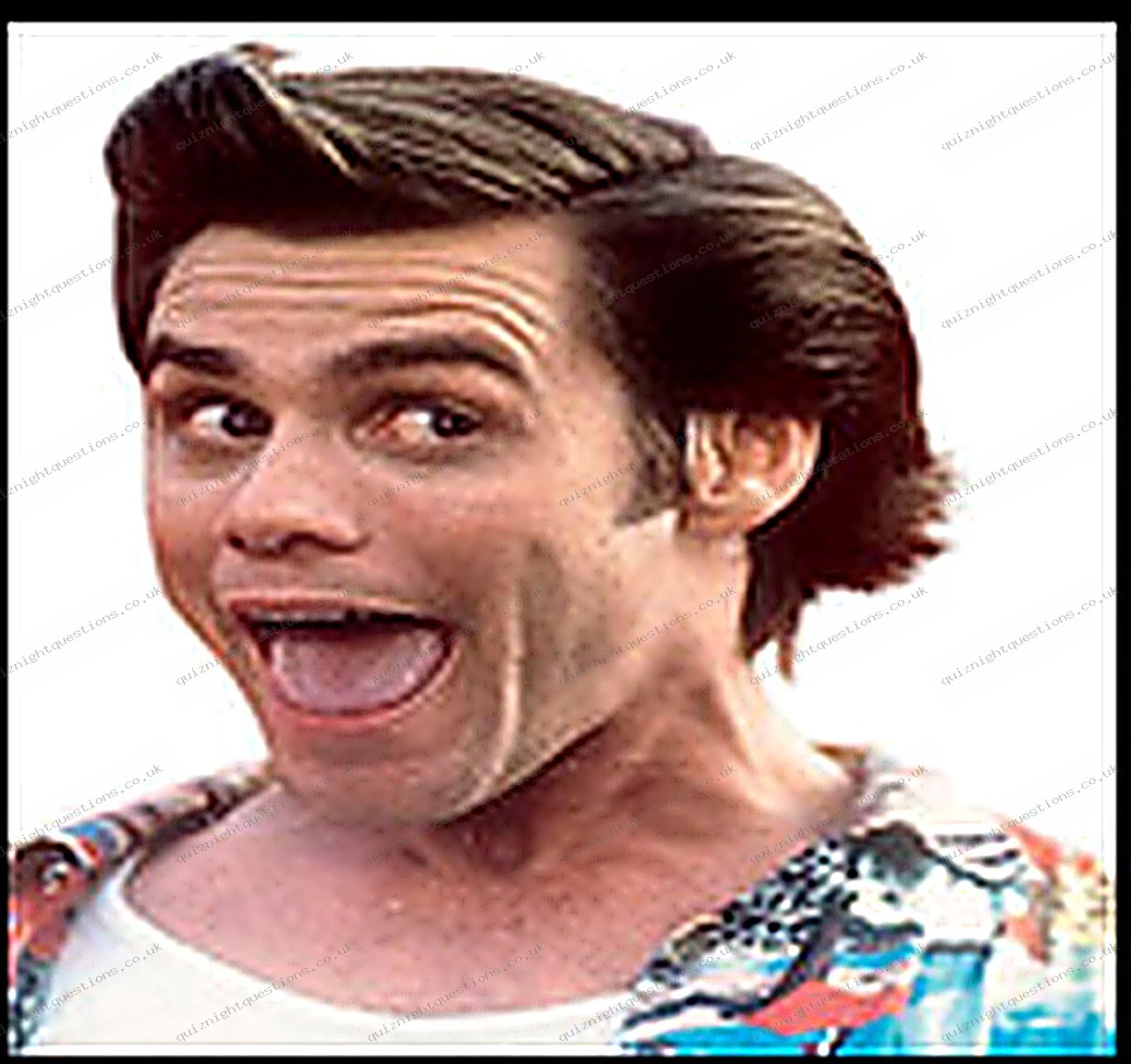 Ace Ventura picture quiz clue