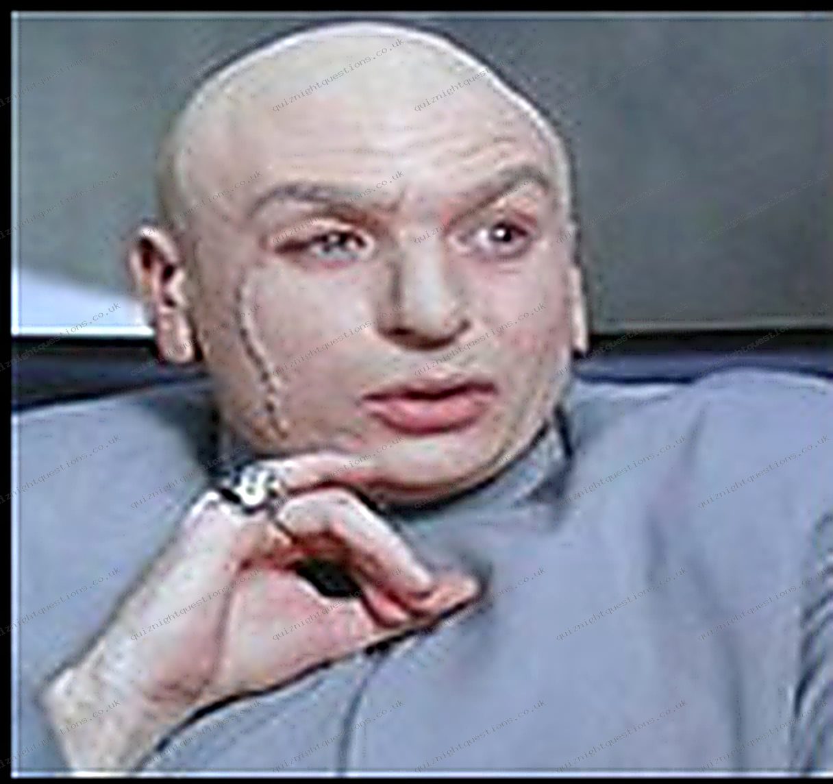 Dr Evil picture quiz clue