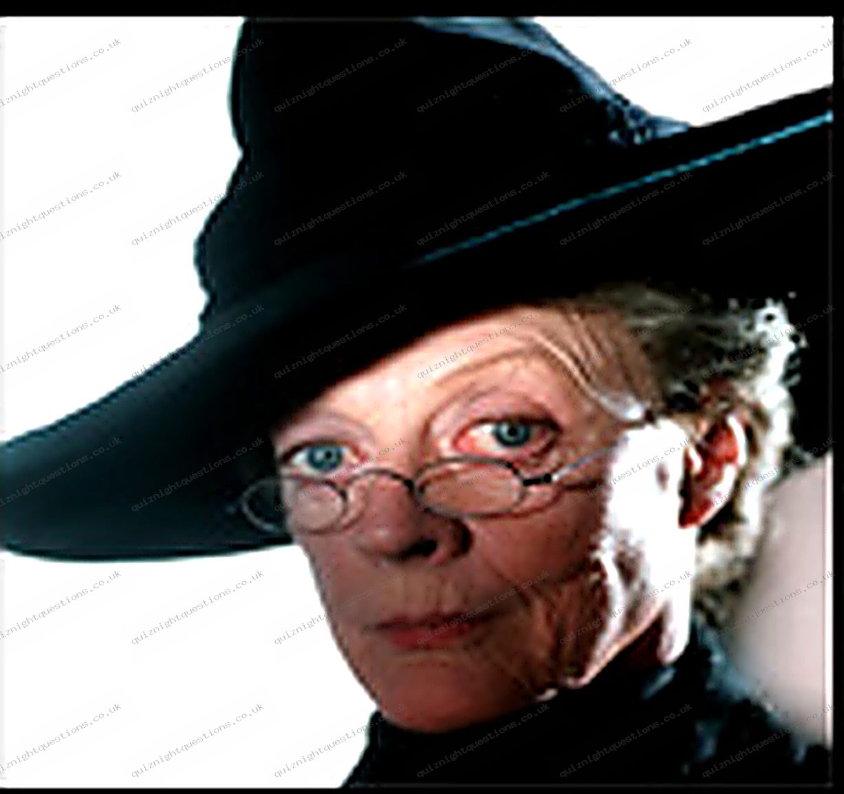 Professor Minerva McGonagall picture quiz clue