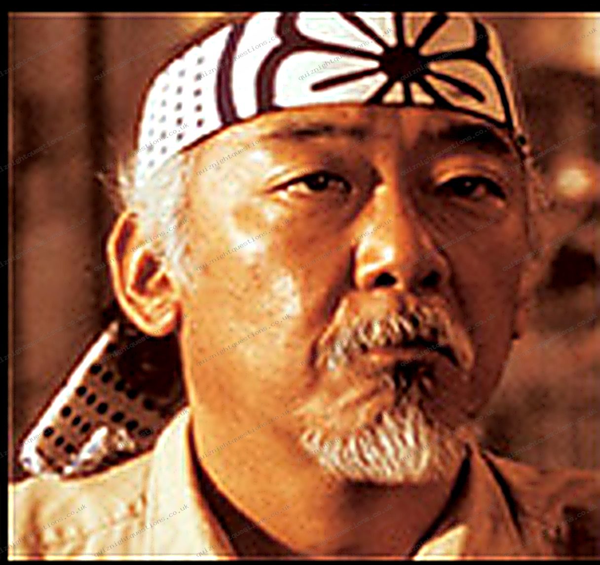 Mr Miyagi picture quiz clue