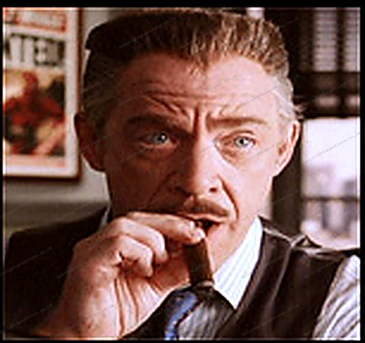 Jonah Jameson picture quiz clue