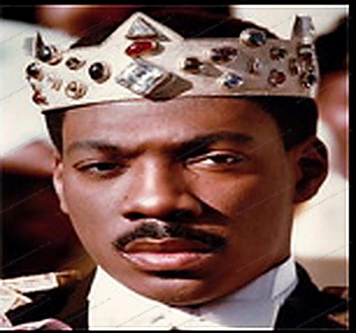 Prince Akeem picture quiz clue