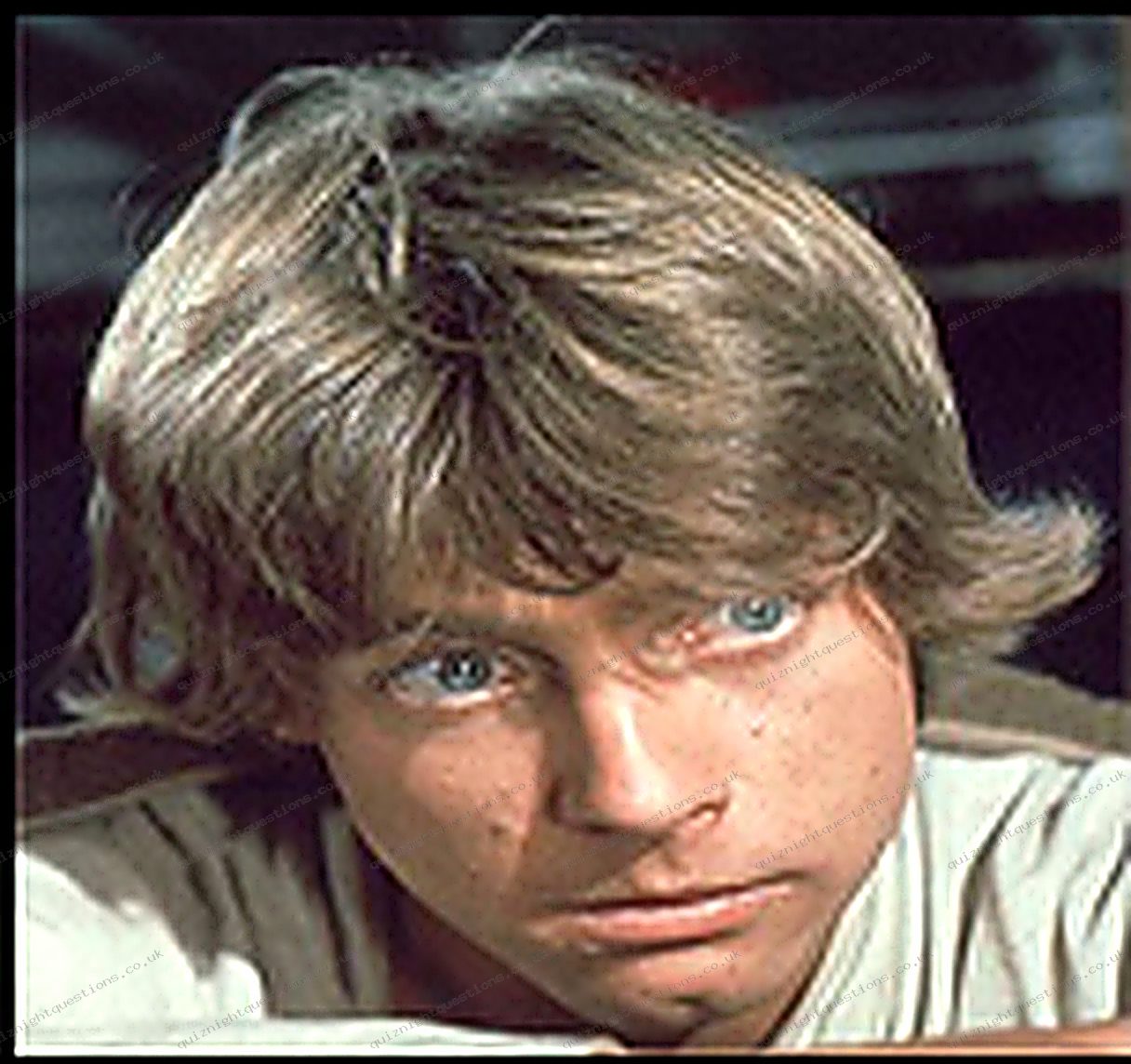 Luke Skywalker picture quiz clue