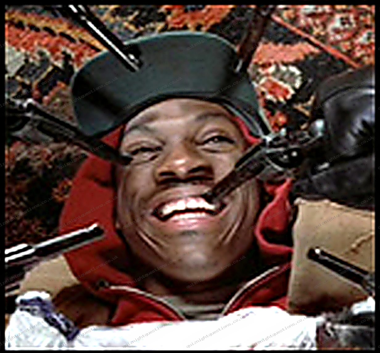 Billy Ray Valentine picture quiz clue
