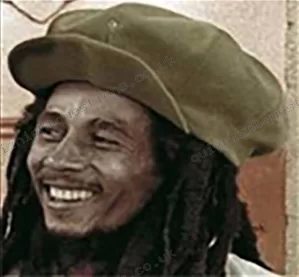 Bob Marley picture quiz clue