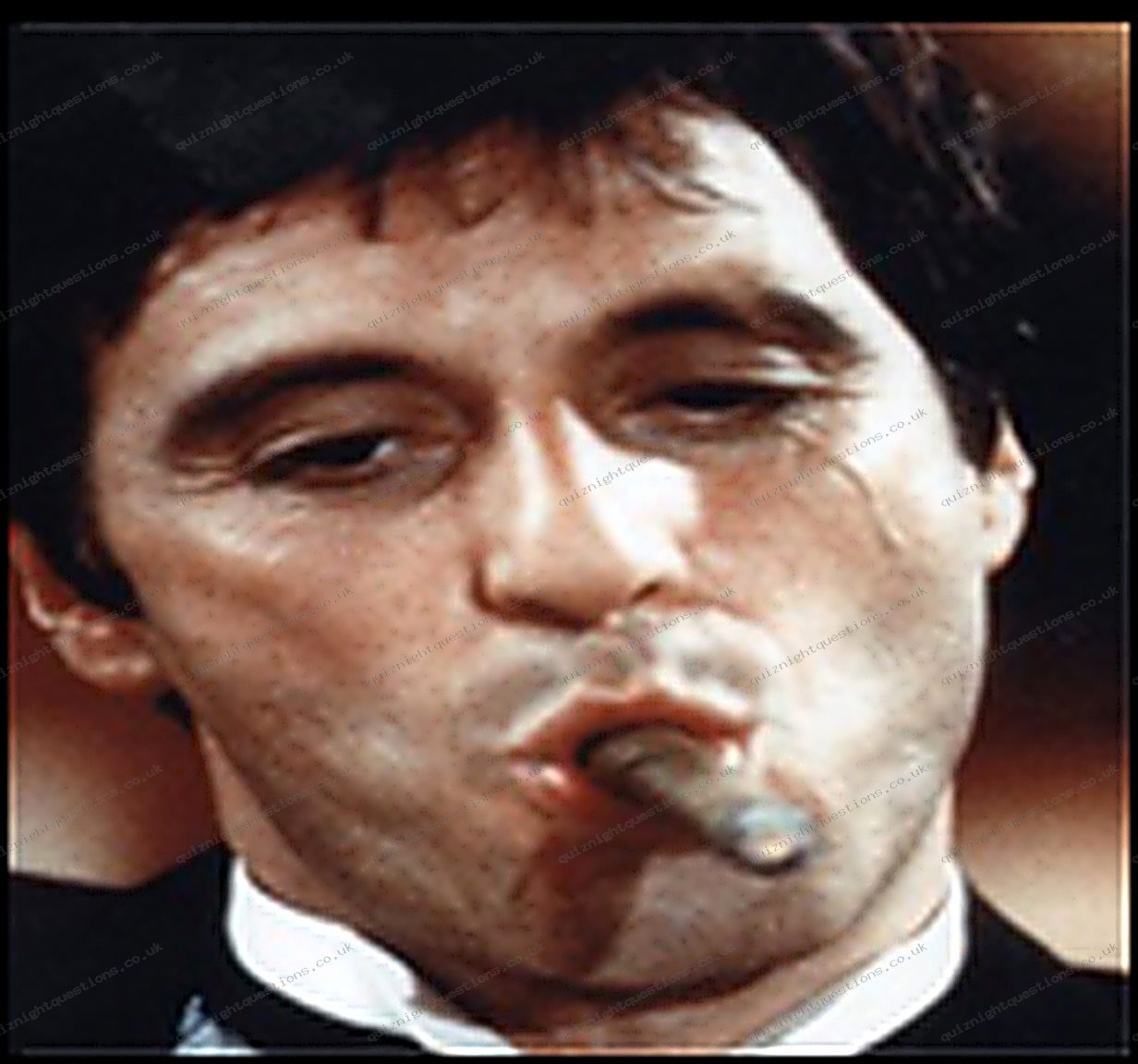 Tony Montana - Scarface picture quiz clue