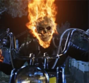 Ghost Rider picture quiz clue